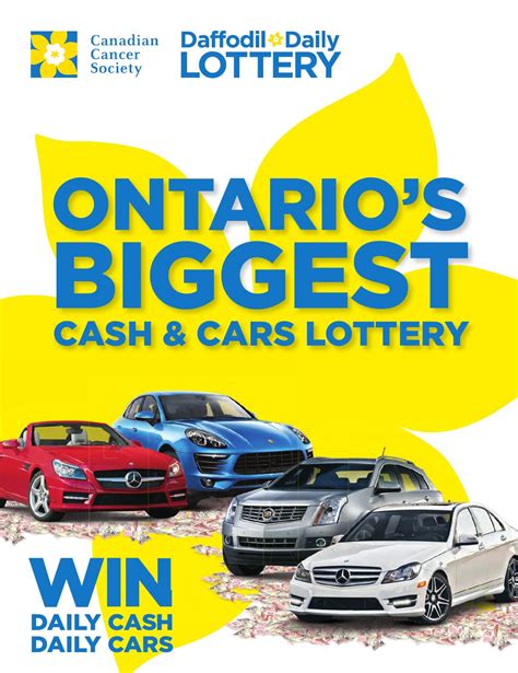 canadian cancer society lottery|Canadian Cancer Society.